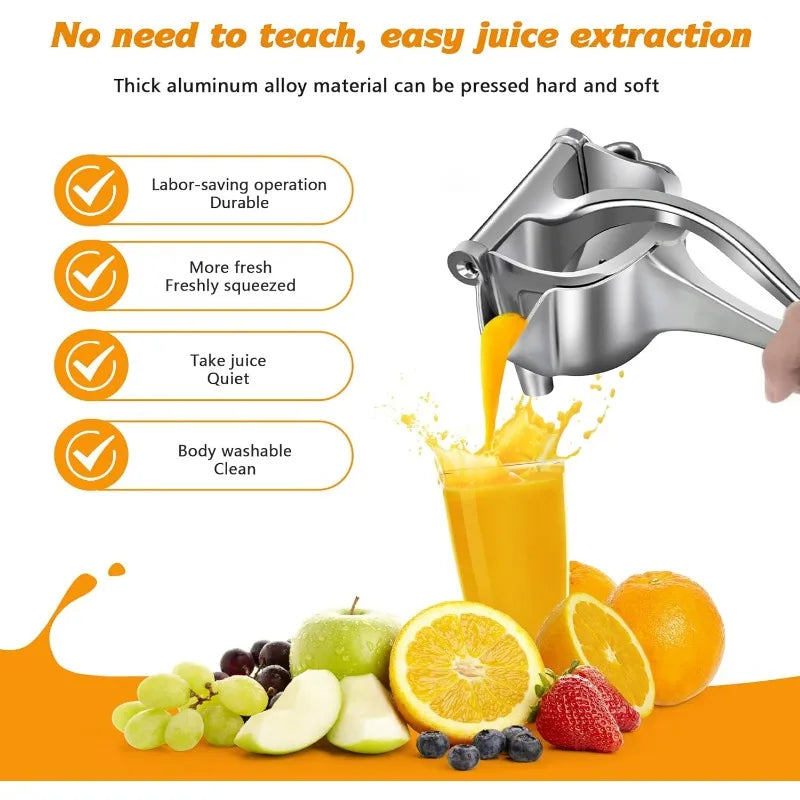 Steel Press Citrus Juice Squeezer